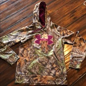Underarmour mossyoak obsession camo sweatshirt S